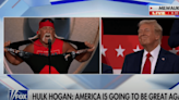 Mockery as 'misty-eyed' Trump smiles more for Hulk Hogan’s speech than his own V.P. pick