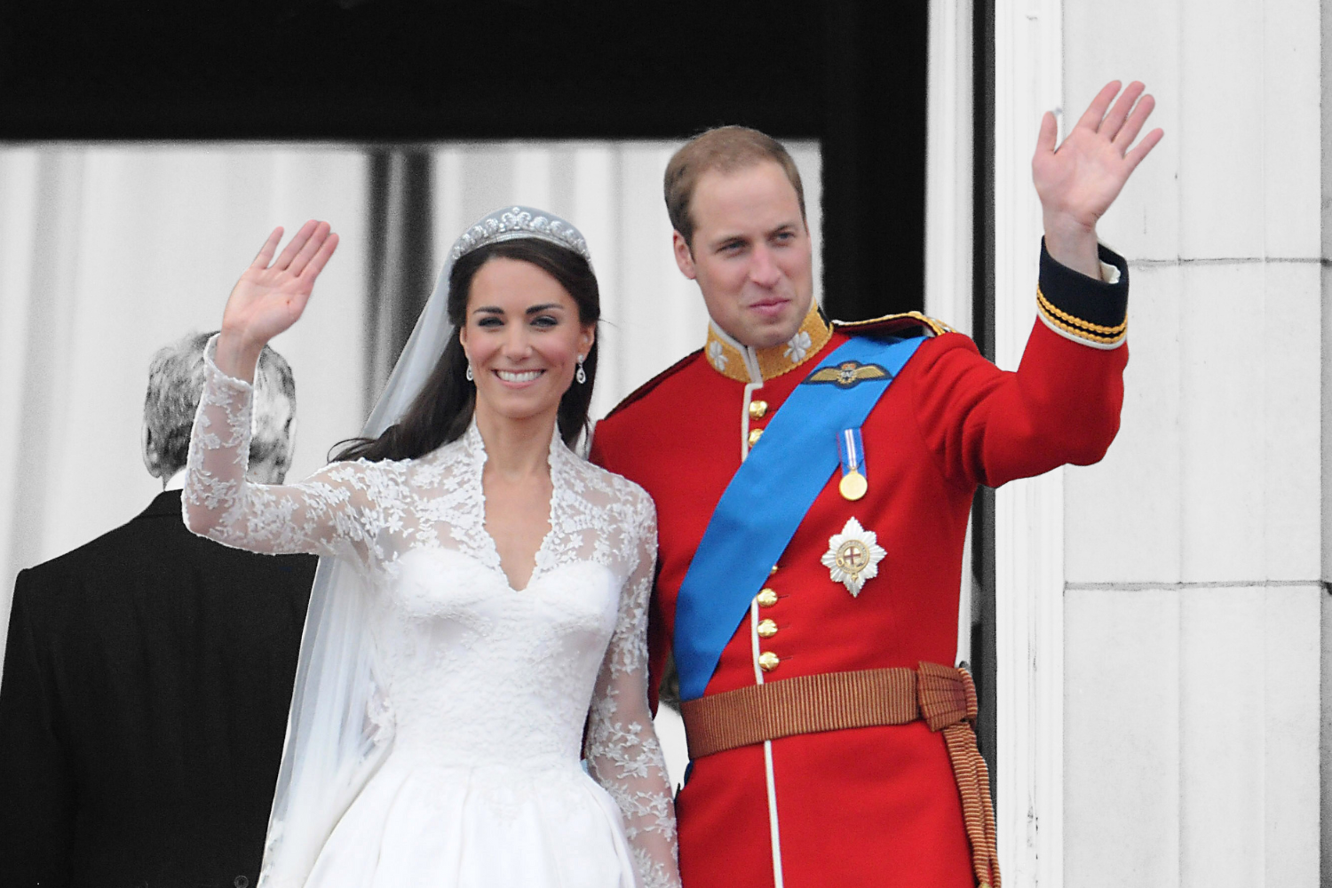 Prince William and Princess Kate's wedding day in photos