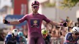 Milan wins chaotic sprint at end of 11th stage of Giro. Pogacar stays in pink