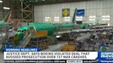 Boeing Faces Potential Prosecution for Settlement Breach