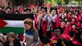 Harvard graduates walk out of commencement after weeks of protests