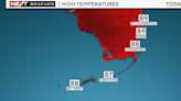 Slightly cooler start to Tuesday across South Florida, afternoon showers push west