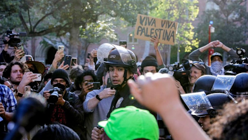 USC cancels grad ceremony as campus protests against Israel's war in Gaza continue