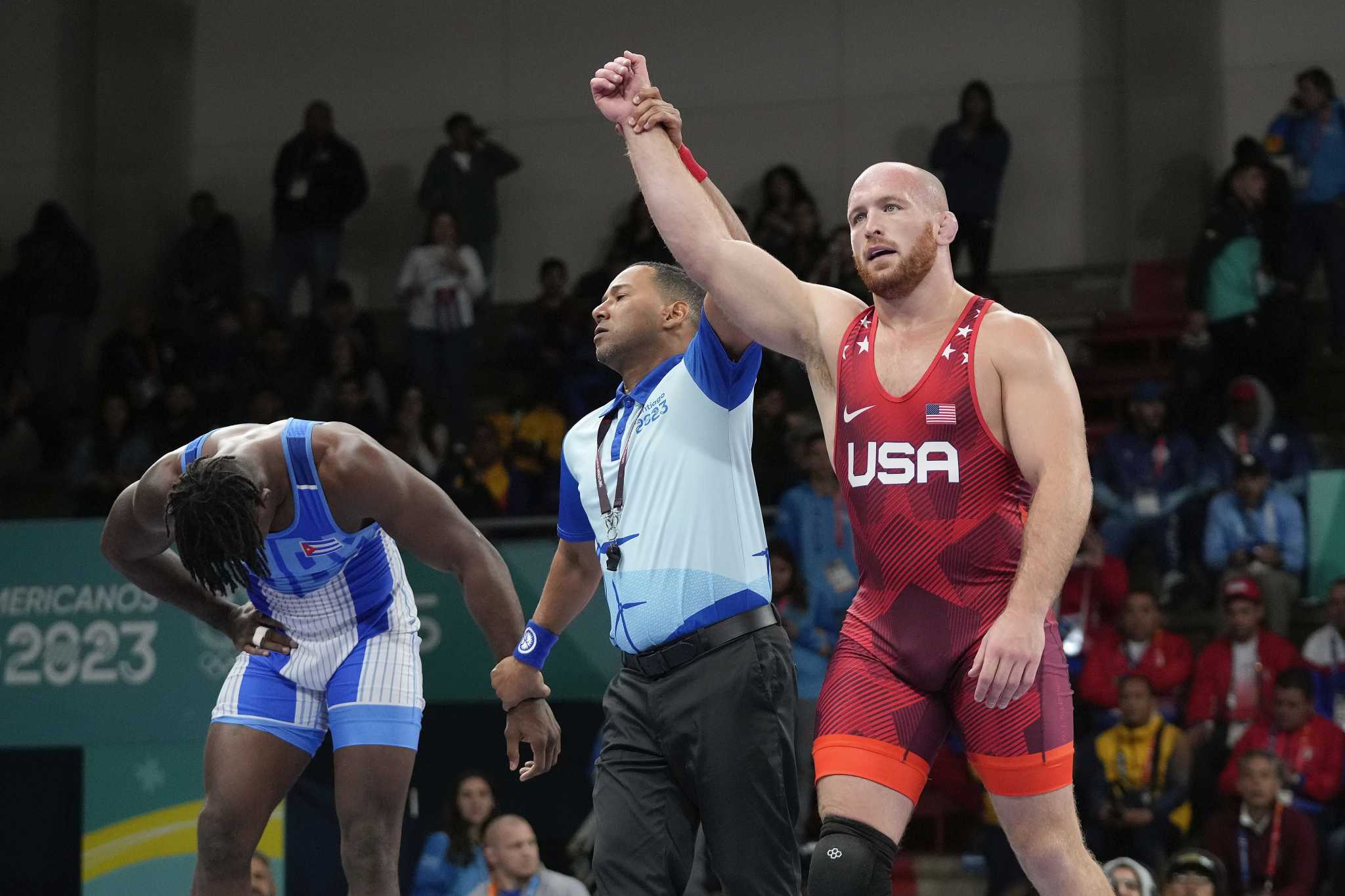 Wrestler Kyle Snyder looks to become fourth American to win two Olympic gold medals