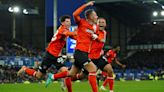 Luton dump Everton out of FA Cup with late win at Goodison