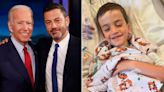 Joe Biden Sent Jimmy Kimmel's Son Billy a Card and Stuffed Commander Dog After His Open Heart Surgery