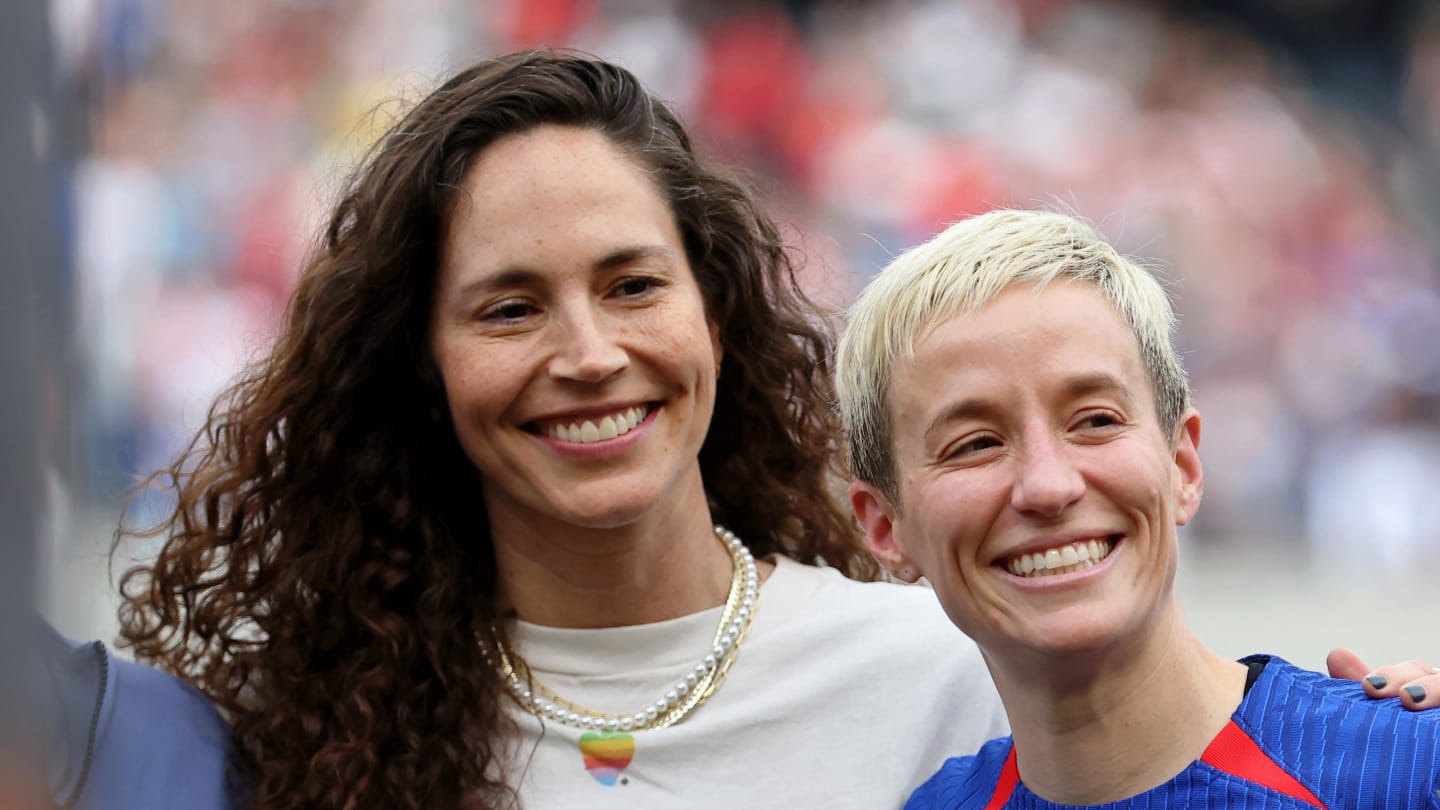 Megan Rapinoe and Sue Bird Bring Glamorous Courtside Style to Seattle for Storm’s 25th Anniversary