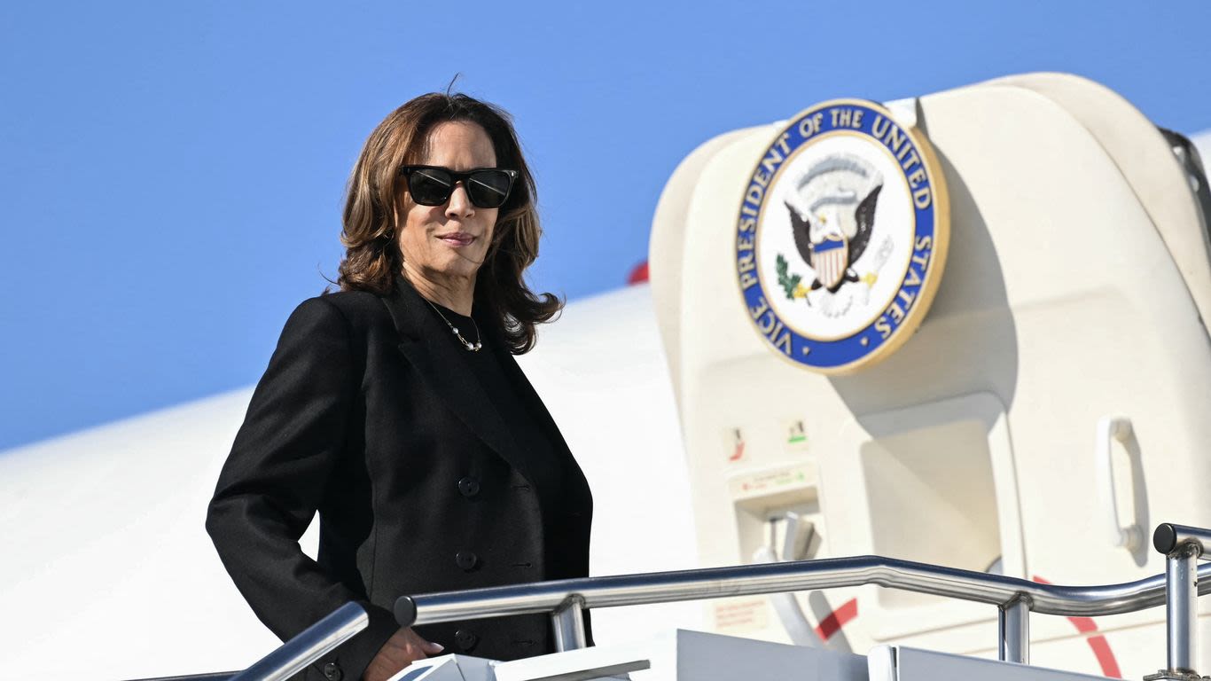 Scoop: Harris fundraising edge on Trump alarms Senate Republican leaders