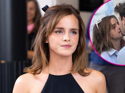 Emma Watson Kisses Oxford Classmate Kieran Brown: Photo