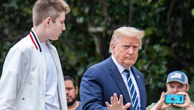 Trump Appears To Be Ditching Son Barron’s Graduation For Minnesota Event