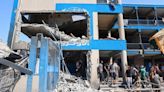 Gaza: que s'est il passé au siège de l'UNRWA, aujourd'hui en ruines?
