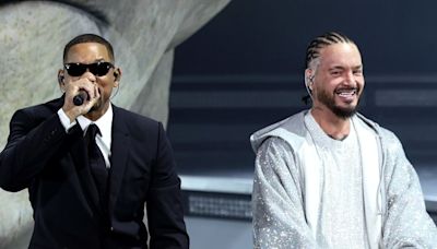 Will Smith reaparece en Coachella junto a J Balvin