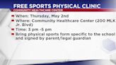 Community Healthcare offering free physicals to school age athletes