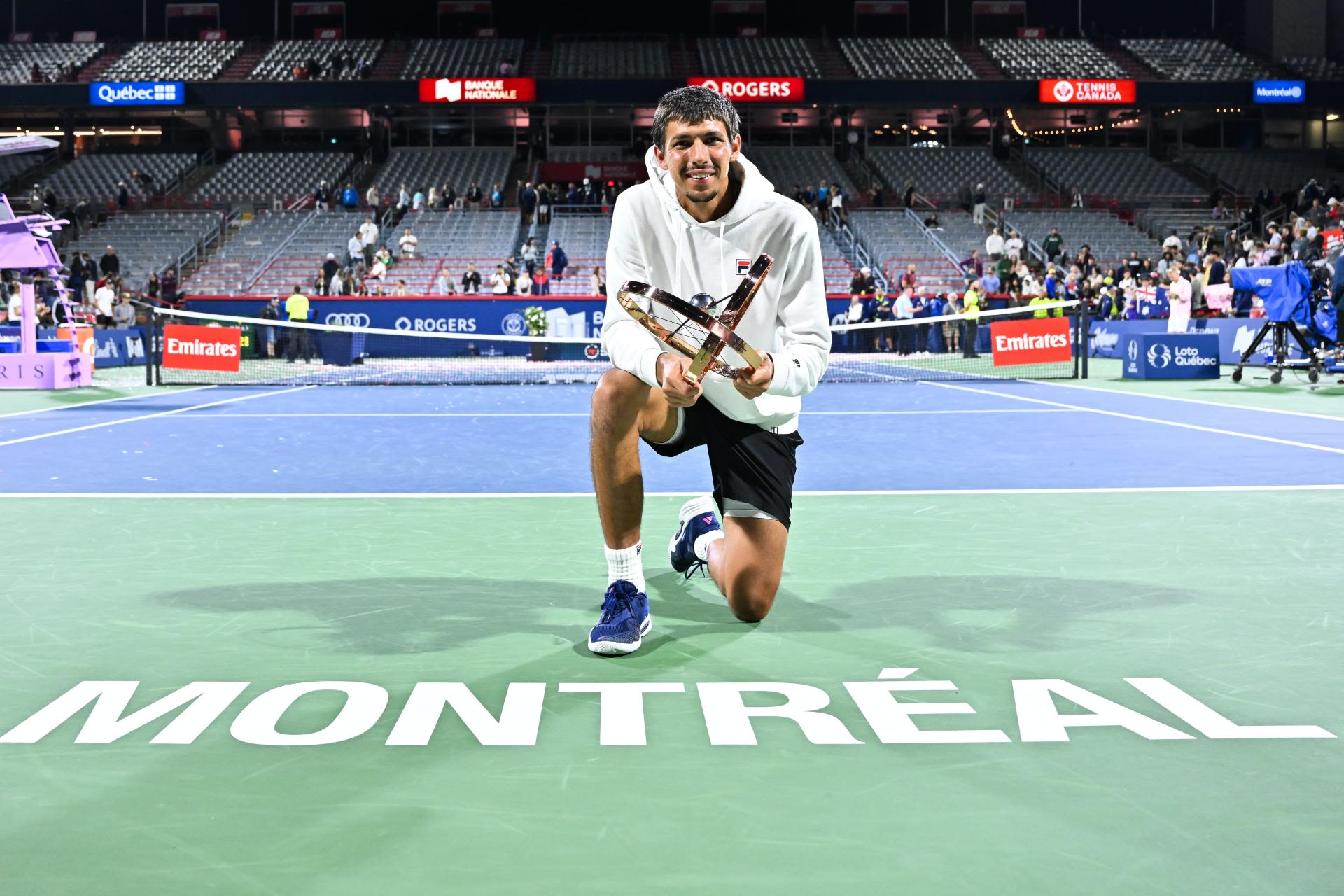 Alexei Popyrin downs Andrey Rublev, wins first Masters 1000 title in Montreal