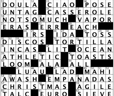 Off the Grid: Sally breaks down USA TODAY's daily crossword puzzle, Calm Down