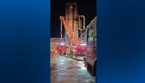 Fire breaks out in Beaver County silo