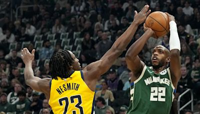 Khris Middleton carried the Bucks in the playoffs, looks forward to improving in offseason