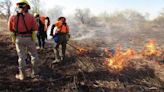 Control y liquidación de incendio forestal en Quiriego