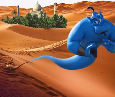 Why is the genie in Disney’s “Aladdin” blue?