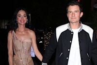 Katy Perry Holds Hands with Orlando Bloom as They Leave American Idol Season Finale Afterparty