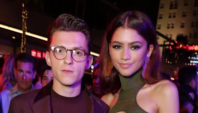 Zendaya picks up Tom Holland after his performance in Romeo and Juliet