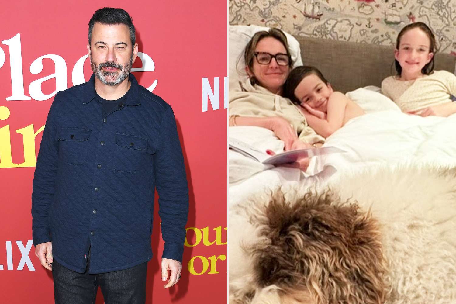 Jimmy Kimmel Jokes He Should've Checked with Wife Molly Before Sharing Family Mother's Day Photo