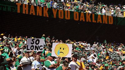 A's Coliseum departure leaves Oakland fans in melancholic state