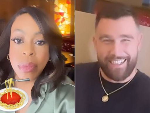 Travis Kelce Gets New On-the-Field Ideas from Niecy Nash-Betts and “Grotesquerie” Crew: 'I Might Have to Hit the Lil Kim'