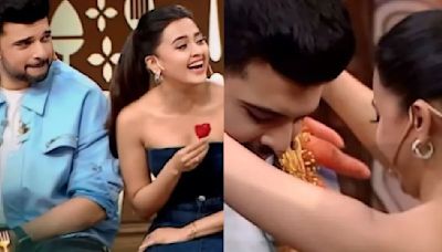 Laughter Chefs PROMO: Tejasswi Prakash brings special GIFT for beau Karan Kundrra; Faisal-Jannat and Jasmin-Aly indulge in fun banter