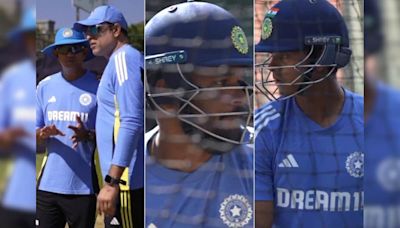 Yashasvi Jaiswal, Sanju Samson's Stroke-Play In Nets Keeps VVS Laxman Interested. Watch | Cricket News