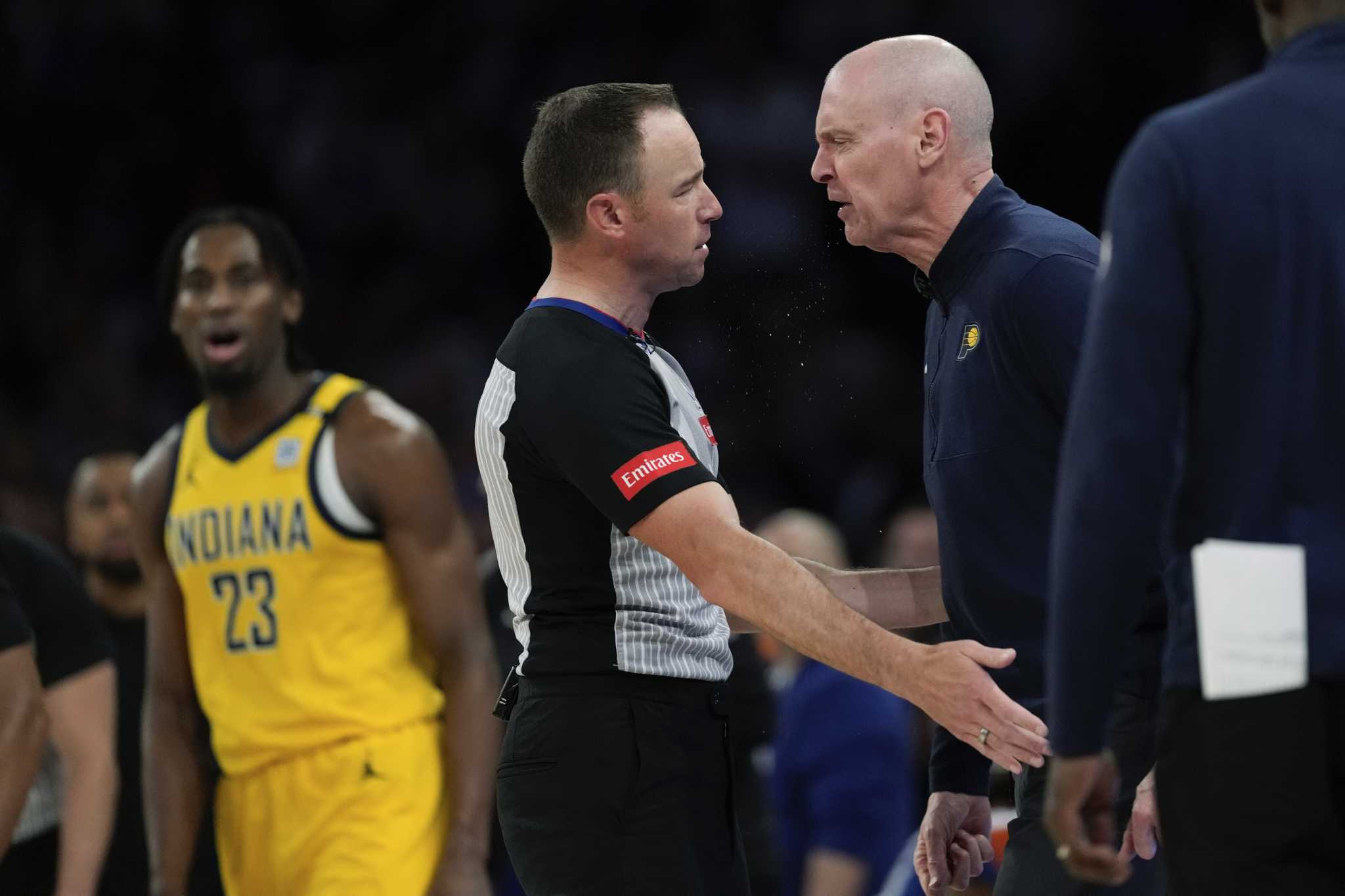 Carlisle says 'small-market teams deserve a fair shot' after ejection from Pacers' loss in Game 2