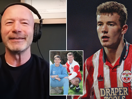 Alan Shearer reveals his first payslip in football and admits he 'blew the lot' on one huge purchase