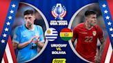 Uruguay vs Bolivia EN VIVO vía DSports (DIRECTV) y Unitel: minuto a minuto por Copa América