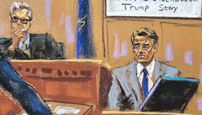 NY v Trump: Remaining alleged gag order violations hang in balance as trial resumes