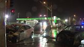 Milwaukee stolen car crash; 4 kids taken to hospital, driver arrested
