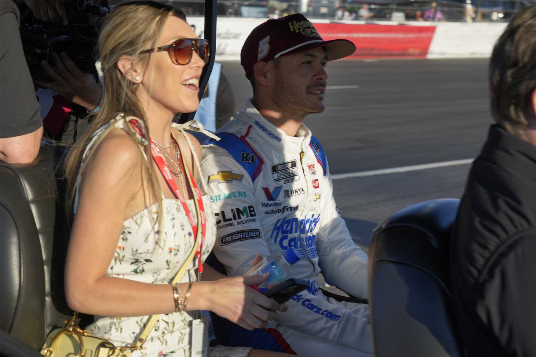 Kyle Larson hopes rain and his daughter's misgivings don't ruin Indianapolis 500 debut