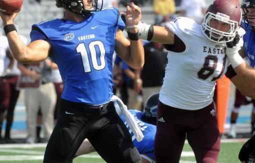 Jimmy Garoppolo has leaned on his experiences from Eastern Illinois as an NFL quarterback