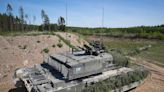 Members of Ukraine's 82nd Air Assault Brigade praise the British Challenger 2 tank