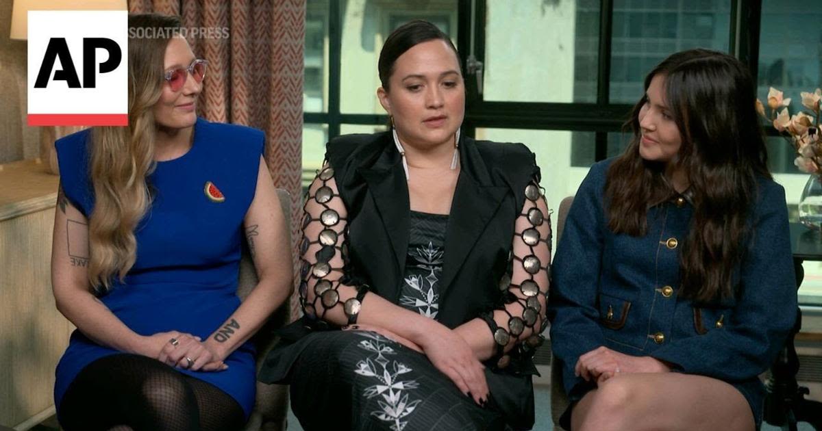 Lily Gladstone, Erica Tremblay discuss 'Fancy Dance' | AP Full Interview