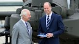 King Charles and Prince William Wear the Same Tie for Memorable Joint Appearance