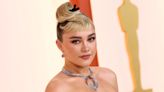 Florence Pugh decided against wall cabinets in favor of this ingenious vertical storage solution