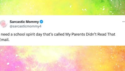 24 Tweets About What Parents Really Think Of School Spirit Days