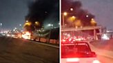 San Miguel: camión se incendia en plena Costa Verde generando temor y congestión vehicular