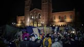 Dueling protesters clash at UCLA hours after police clear pro-Palestinian demonstration at Columbia