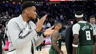 Milwaukee Bucks rule Giannis Antetokounmpo out for tonight's playoff game vs. the Indiana Pacers