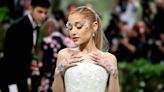 Ariana Grande looks ethereal in sparkling corset gown on Met Gala 2024 red carpet