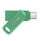 SanDisk Ultra GO OTG 雙用旋轉隨身碟 128G 草本綠 (SD-DDC3-AG-128G)