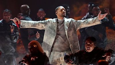 Will Smith debuts new song in fiery performance at the BET Awards