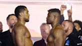 Francis Ngannou 20lbs heavier than Anthony Joshua at weigh-in for Saudi fight