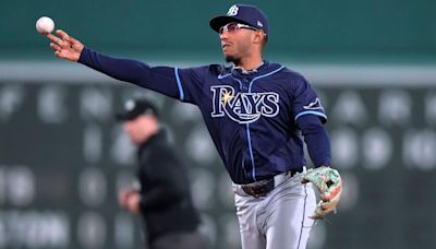 Why the Rays turned to Richie Palacios at shortstop in a pinch Sunday